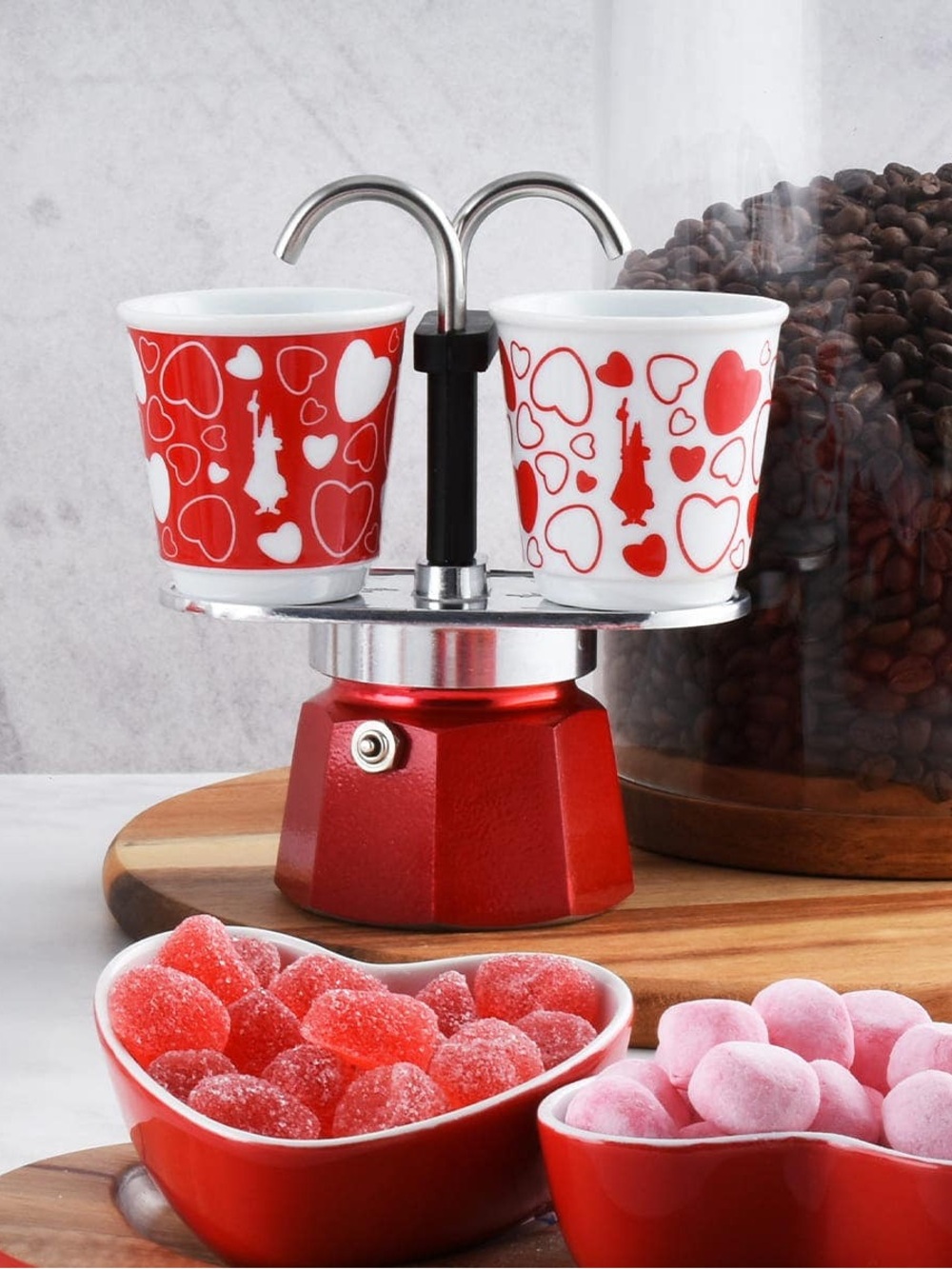 ♥️☕️♥️ Bialetti Mini Express Set - Heart